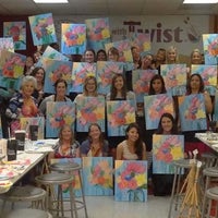 Photo taken at Painting with a Twist Cedar Park by Yext Y. on 6/8/2016