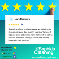 Photo taken at Sophia&amp;#39;s Cleaning Service by Yext Y. on 7/18/2020