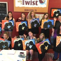Photo taken at Painting with a Twist by Yext Y. on 5/19/2017