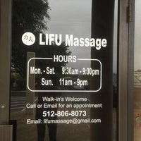 Foto tirada no(a) LIFU Massage por Yext Y. em 5/2/2016