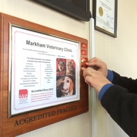 8/2/2017에 Yext Y.님이 Markham Veterinary Clinic에서 찍은 사진
