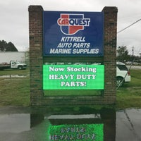 Photo taken at Carquest Auto Parts - Kittrell Auto Parts - Beaufort by Yext Y. on 10/30/2019