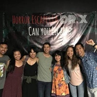 Photo taken at Horror Escapes LA - Dr. X by Yext Y. on 4/11/2018