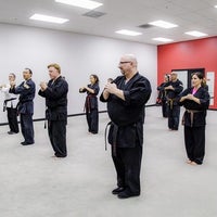 Photo taken at Level 3 Martial Arts Performance by Yext Y. on 8/16/2018