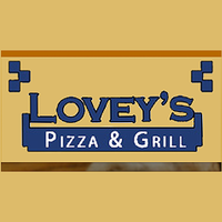 Photo taken at Lovey&amp;#39;s Pizza &amp;amp; Grill by Yext Y. on 9/1/2017