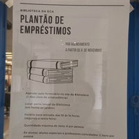 Photo taken at Biblioteca Maria Luísa Monteiro da Cunha (ECA/USP) by Bianca B. on 11/10/2021