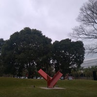 Photo taken at Jardim das Esculturas by Bianca B. on 8/3/2019