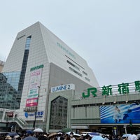 Photo taken at JR Shinjuku Station South Exit by Creig on 7/3/2022