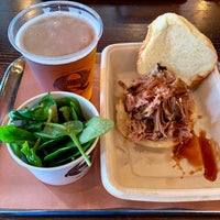 Photo taken at Mighty Quinn&amp;#39;s BBQ by Matthew on 8/27/2019