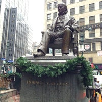 Photo taken at Horace Greeley Monument by Matthew on 1/29/2013