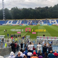 Photo taken at Valeriy Lobanovskyi Dynamo Stadium by Dmitry G. on 8/18/2021