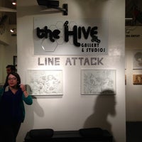 Photo taken at The Hive Gallery &amp;amp; Studios by Joseph R. on 5/10/2013