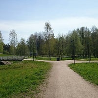 Photo taken at Strömsinlahdenpuisto by Herkko V. on 5/18/2014