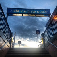 Photo taken at U Kurfürstenstraße by Matas on 7/3/2013