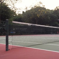 Photo taken at Chula Tennis court by WAN on 3/24/2018