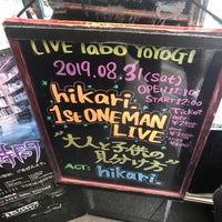Photo taken at LIVE labo YOYOGI by ぼーど on 8/31/2019
