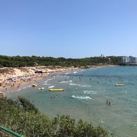 Photo taken at Platja Llarga by Fabio on 8/16/2019