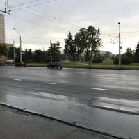 Photo taken at Остановка «Улица Олега Кошевого» by Дима Я. on 6/13/2017