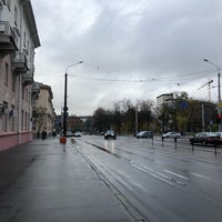 Photo taken at Остановка «Улица Захарова» by Дима Я. on 10/26/2017