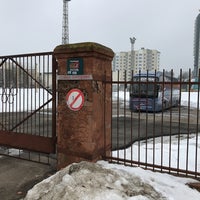 Photo taken at Стадион «Торпедо» by Дима Я. on 2/20/2017