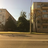Photo taken at Остановка «Улица Короткевича» by Дима Я. on 8/27/2016