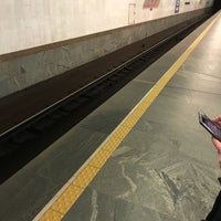Photo taken at Станция метро «Автозаводская» by Дима Я. on 2/23/2017