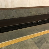 Photo taken at Станция метро «Автозаводская» by Дима Я. on 1/30/2017
