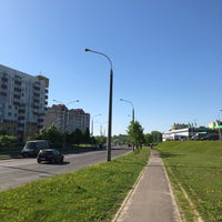 Photo taken at Остановка «Улица Гошкевича» by Дима Я. on 5/11/2018
