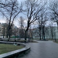 Photo taken at Andrey Petrov Square by Evgeny T. on 12/19/2019
