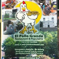 Photo taken at El Pollo Grande Restaurant Y Pupuseria by Roy J. on 11/9/2012