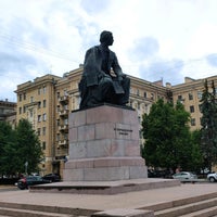 Photo taken at Памятник Чернышевскому by Alexander I. on 7/22/2021