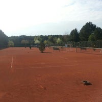 Photo taken at SC Müggelheim e.V. Abt. Tennis by Daniel P. on 5/1/2013