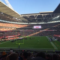 Photo taken at Wembley Stadium by Mark M. on 11/1/2015