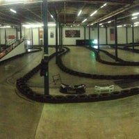 Photo taken at The Pit Indoor Kart Racing by Patrick T. on 1/22/2013
