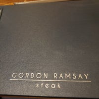 Photo taken at Gordon Ramsay Steak by Patricia B. on 12/16/2023