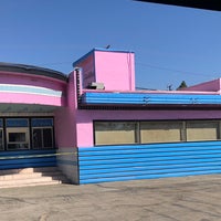 Photo taken at The Pink motel by Nick J. on 10/11/2018