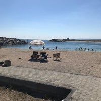 Photo taken at yeşilköy çiroz plajı by Akgün Ermeç on 6/12/2018
