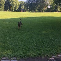 Photo taken at Central Park Great Hill Dog Run by Kevin W. on 8/15/2018
