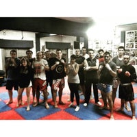 Photo taken at LKM Gym by Lkmgym Academia De Muay Thai Y Kick Boxing on 7/14/2015