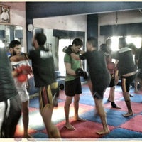 Photo taken at LkmGym by Lkmgym Academia De Muay Thai Y Kick Boxing on 7/26/2014