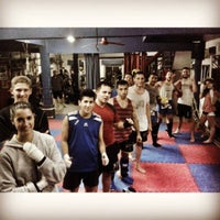 Photo taken at LKM Gym by Lkmgym Academia De Muay Thai Y Kick Boxing on 7/13/2015