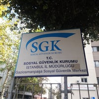 Photo taken at SGK Gaziosmanpaşa Sosyal Güvenlik Merkezi by TC DilekAta F. on 11/9/2022
