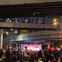 Photo taken at สะพานโค้งหน้าเซ็นทรัลลาดพร้าว by Faii C. on 12/2/2020