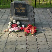 Photo taken at Братское кладбище by Sasha S. on 5/3/2016