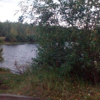 Photo taken at Горьковское Озеро by Анастасия Б. on 8/22/2014