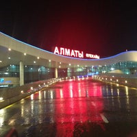 Photo taken at Almaty International Airport (ALA) by Vladimir T. on 4/25/2013