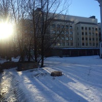 Photo taken at Юридический факультет МГУ by Наталья П. on 2/18/2016