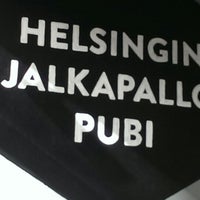 Photo taken at Helsingin Jalkapallopubi by Ville V. on 6/8/2014