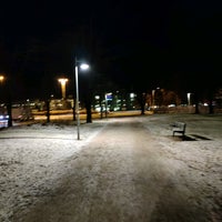 Photo taken at Pajalahden puisto by Ville V. on 12/7/2021