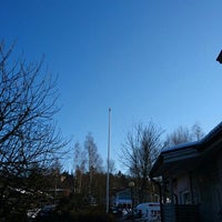 Photo taken at Itä-Pakila / Östra Baggböle by Ville V. on 2/27/2016